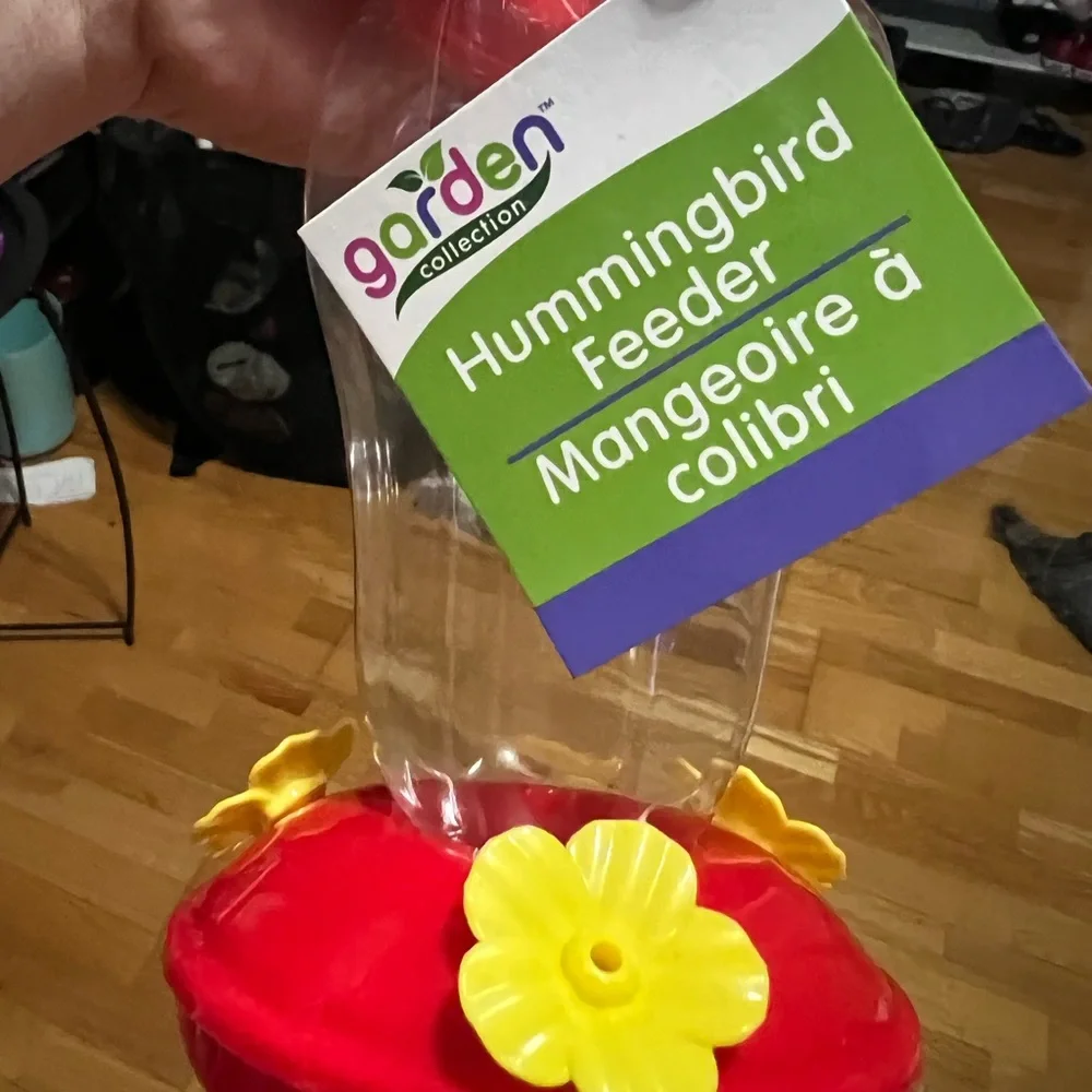 Yellow Petunia Top Fill Hummingbird Feeder